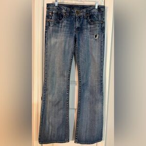 Big Star Blue Boot Cut Jeans Classic Style | 31L